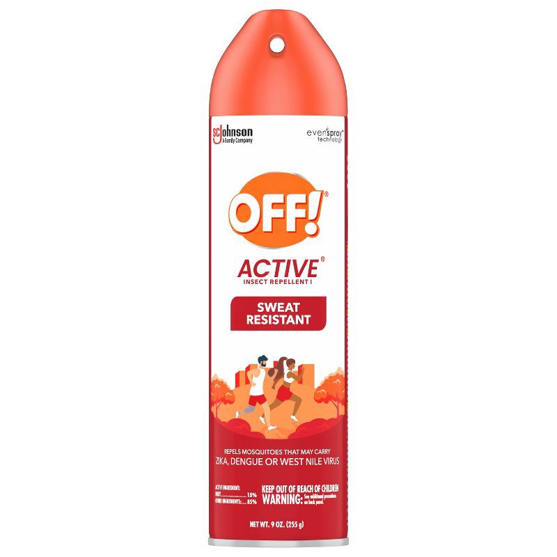slide 4 of 14, OFF! Active Mosquito Repellent - 9oz, 9 oz