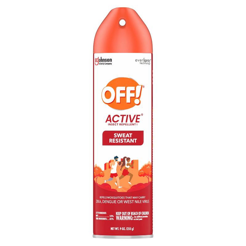 slide 1 of 14, OFF! Active Mosquito Repellent - 9oz, 9 oz