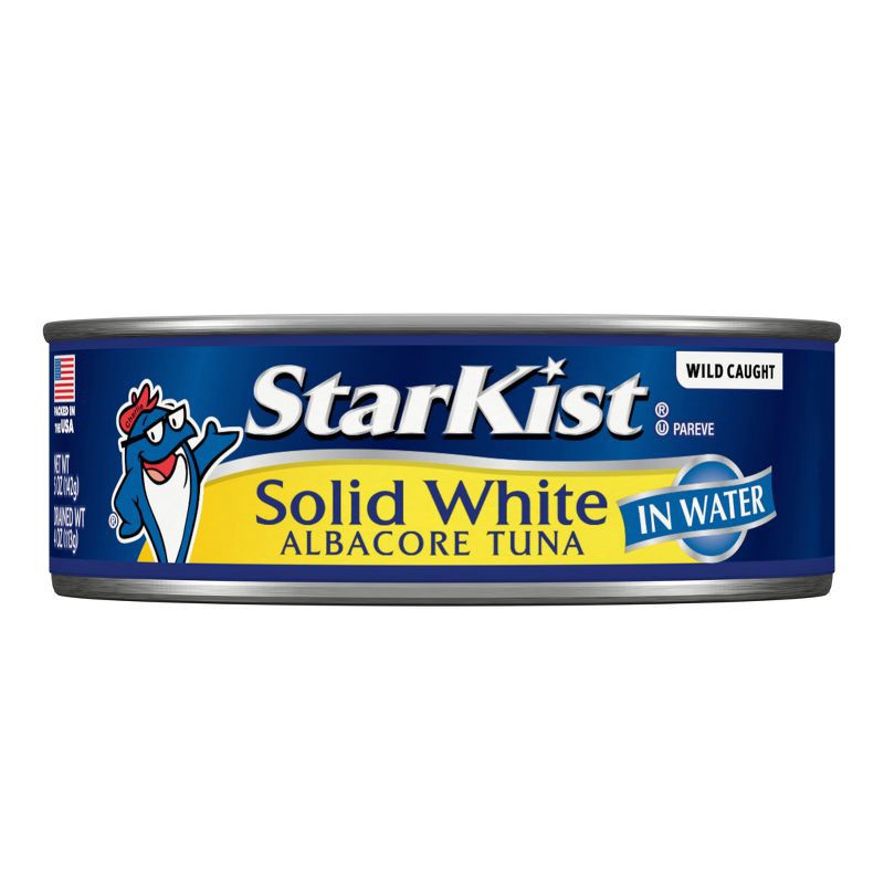 slide 6 of 7, StarKist Solid White Albacore Tuna in Water Can - 5oz/4ct, 4 ct; 5 oz