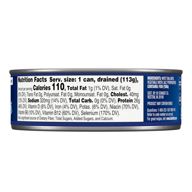 slide 7 of 7, StarKist Solid White Albacore Tuna in Water Can - 5oz/4ct, 4 ct; 5 oz