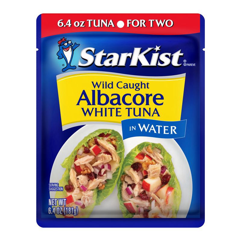 slide 1 of 5, StarKist Albacore White Tuna in Water Pouch - 6.4oz, 6.4 oz