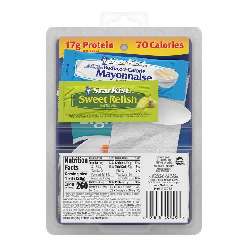 slide 2 of 5, StarKist Lunch To-Go Chunk Light Tuna Kit - 4.5oz, 4.5 oz