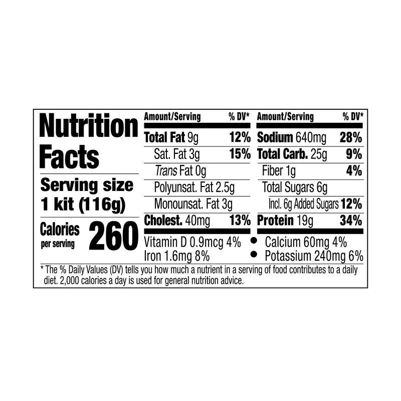 slide 3 of 5, StarKist Lunch To-Go Chunk Light Tuna Kit - 4.1oz, 4.1 oz