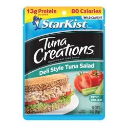 StarKist Tuna Creations Deli Style Tuna Salad Pouch - 3oz