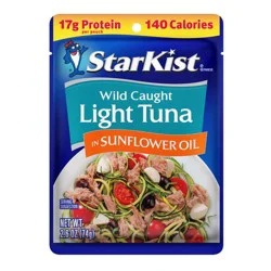 StarKist Chunk Light Tuna in Sunflower Oil Pouch - 2.6oz
