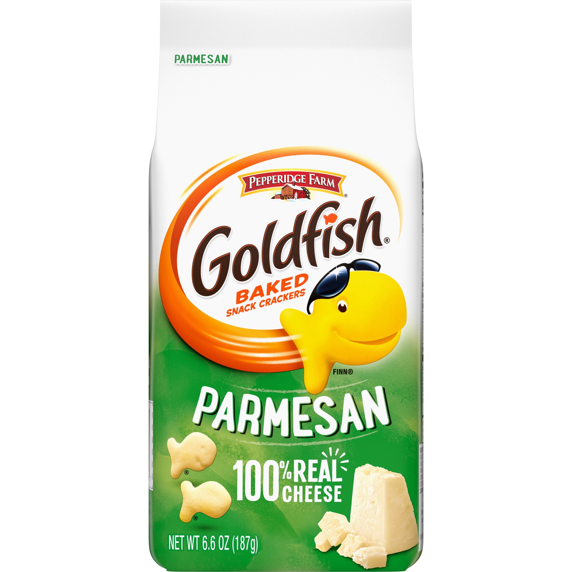 slide 1 of 5, Pepperidge Farm Goldfish Parmesan Crackers, Snack Crackers, 6.6 oz bag, 6.6 oz
