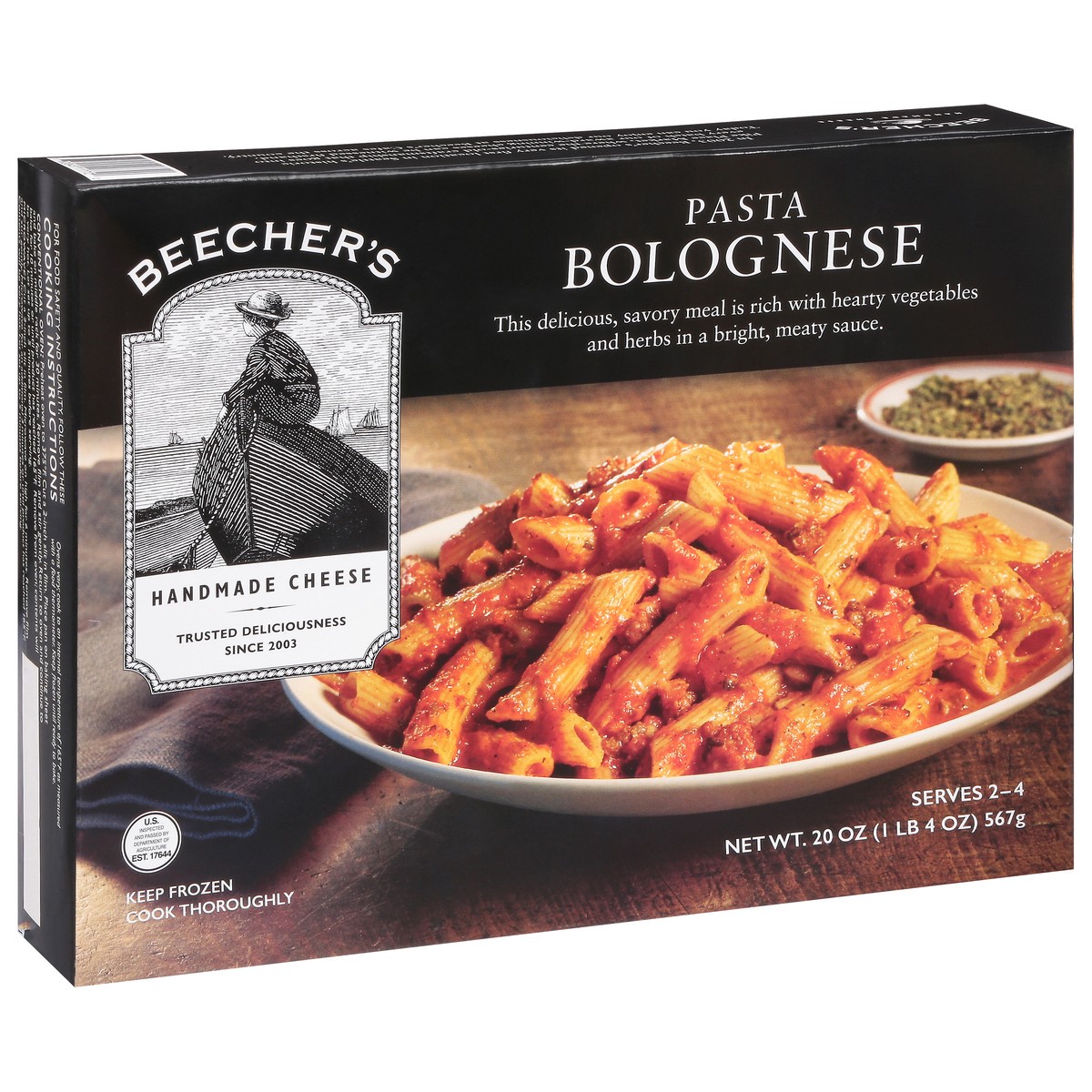slide 3 of 13, Beecher's Bolognese Pasta 20 oz, 20 oz