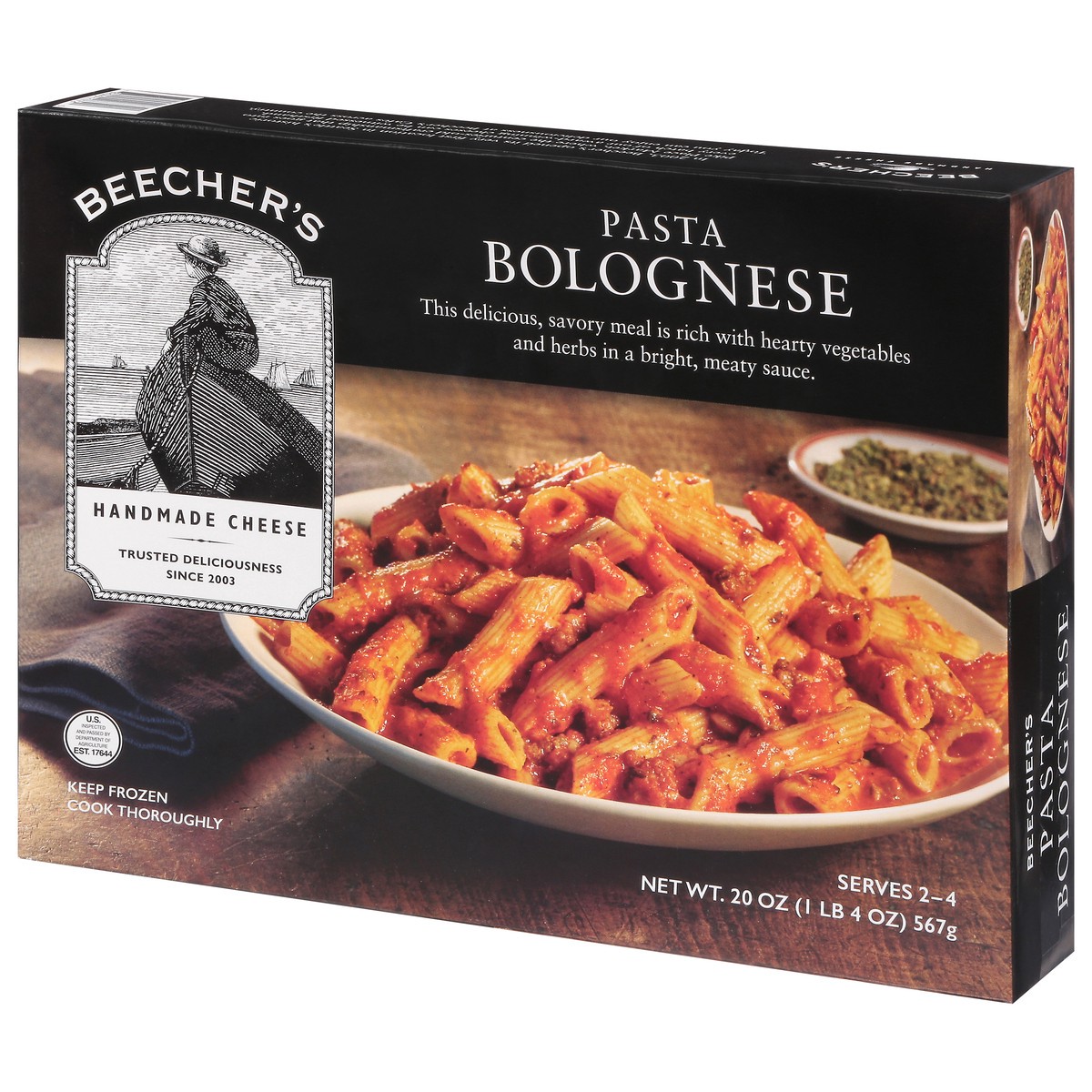 slide 4 of 13, Beecher's Bolognese Pasta 20 oz, 20 oz