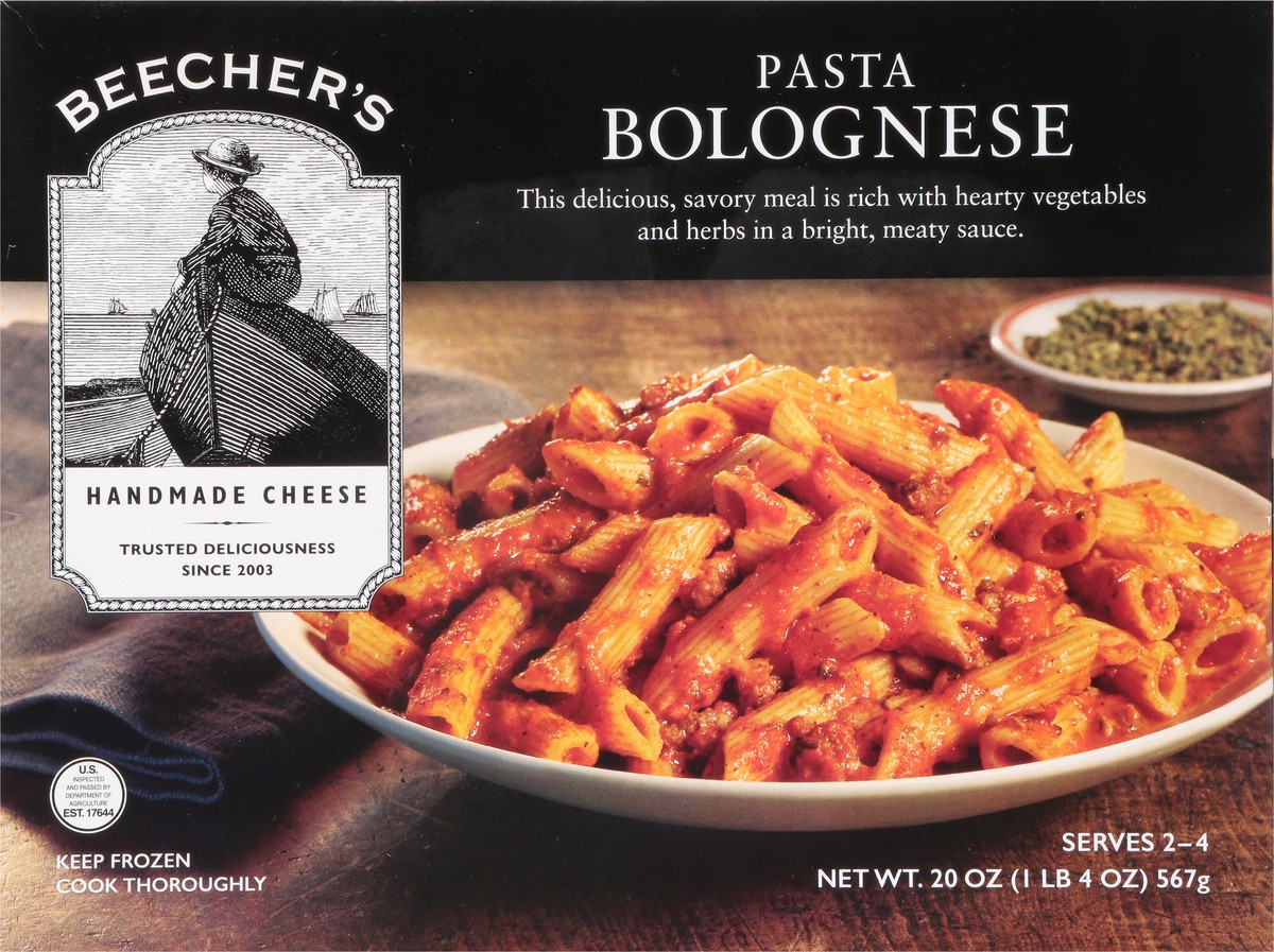 slide 6 of 13, Beecher's Bolognese Pasta 20 oz, 20 oz