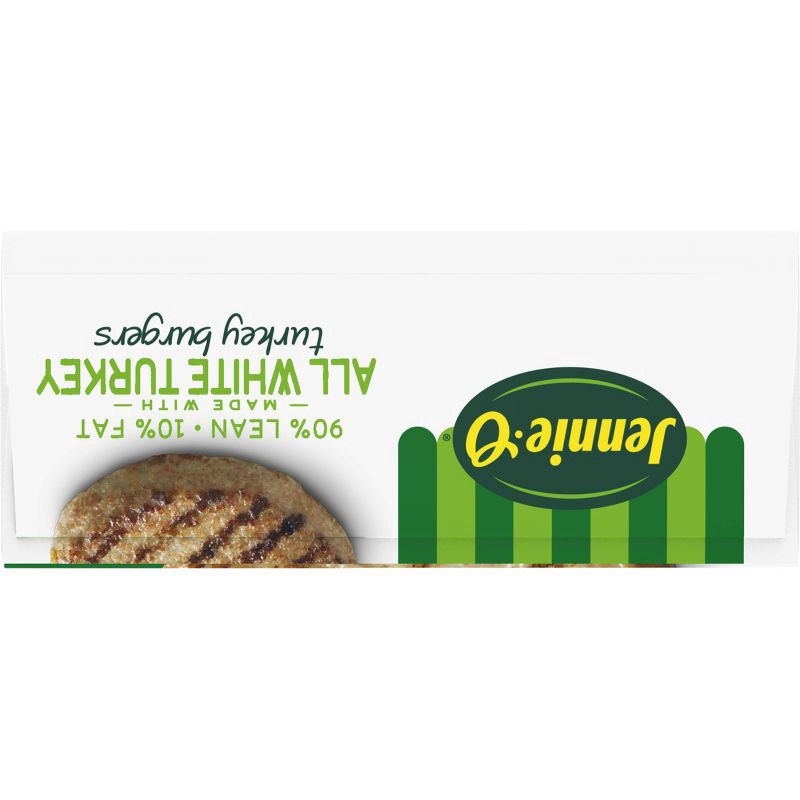 slide 6 of 10, Jennie-O All-Natural White Turkey Burger Patties - Frozen - 32oz/6ct, 32 oz, 6 ct