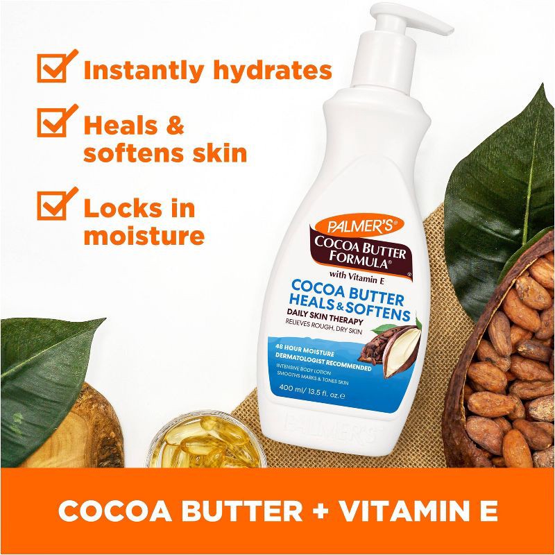 slide 4 of 11, Palmer's Palmers Cocoa Butter Formula Body Lotion Cocoa & Shea - 13.5 fl oz, 13.5 fl oz