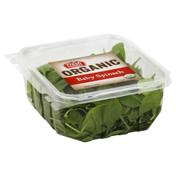 slide 1 of 1, Organic Baby Spinach, 5 oz
