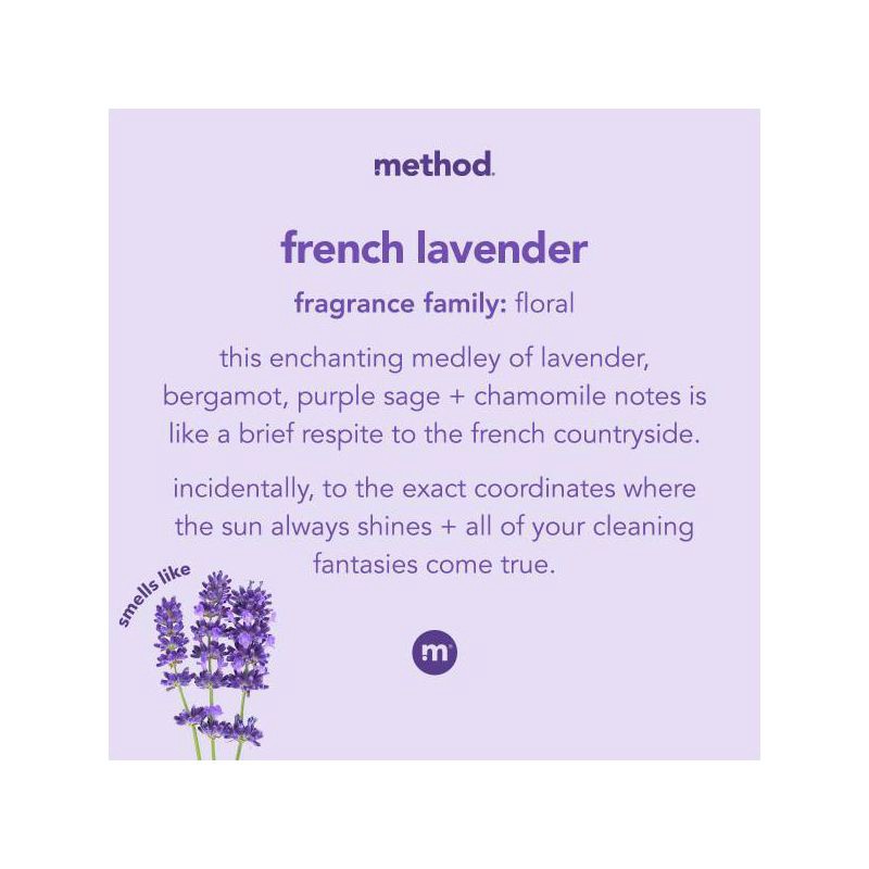 slide 5 of 5, Method French Lavender All Purpose Cleaners Spray Bottle - 28 fl oz, 28 fl oz