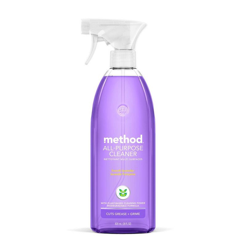 slide 1 of 5, Method French Lavender All Purpose Cleaners Spray Bottle - 28 fl oz, 28 fl oz