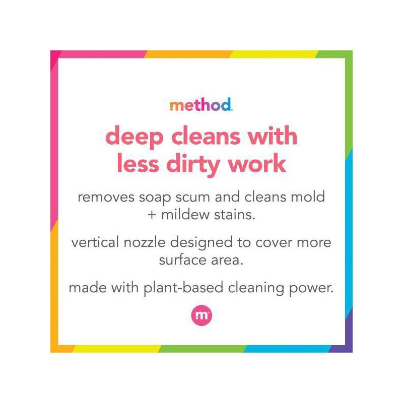 slide 5 of 5, Method Eucalyptus Mint Cleaning Products Foaming Bathroom Cleaner Spray Bottle - 28 fl oz, 28 fl oz