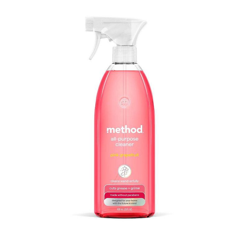 slide 1 of 9, Method Pink Grapefruit All Purpose Surface Spray - 28 fl oz, 28 fl oz