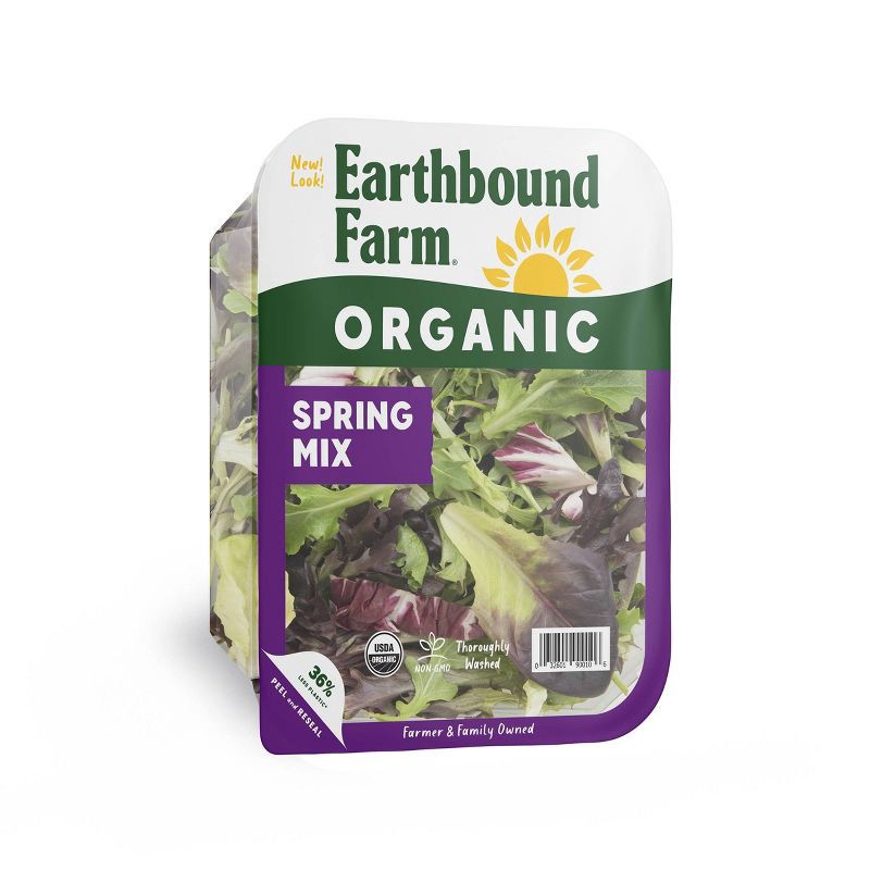 slide 1 of 3, Earthbound Farm Organic Spring Greens - 5oz, 5 oz