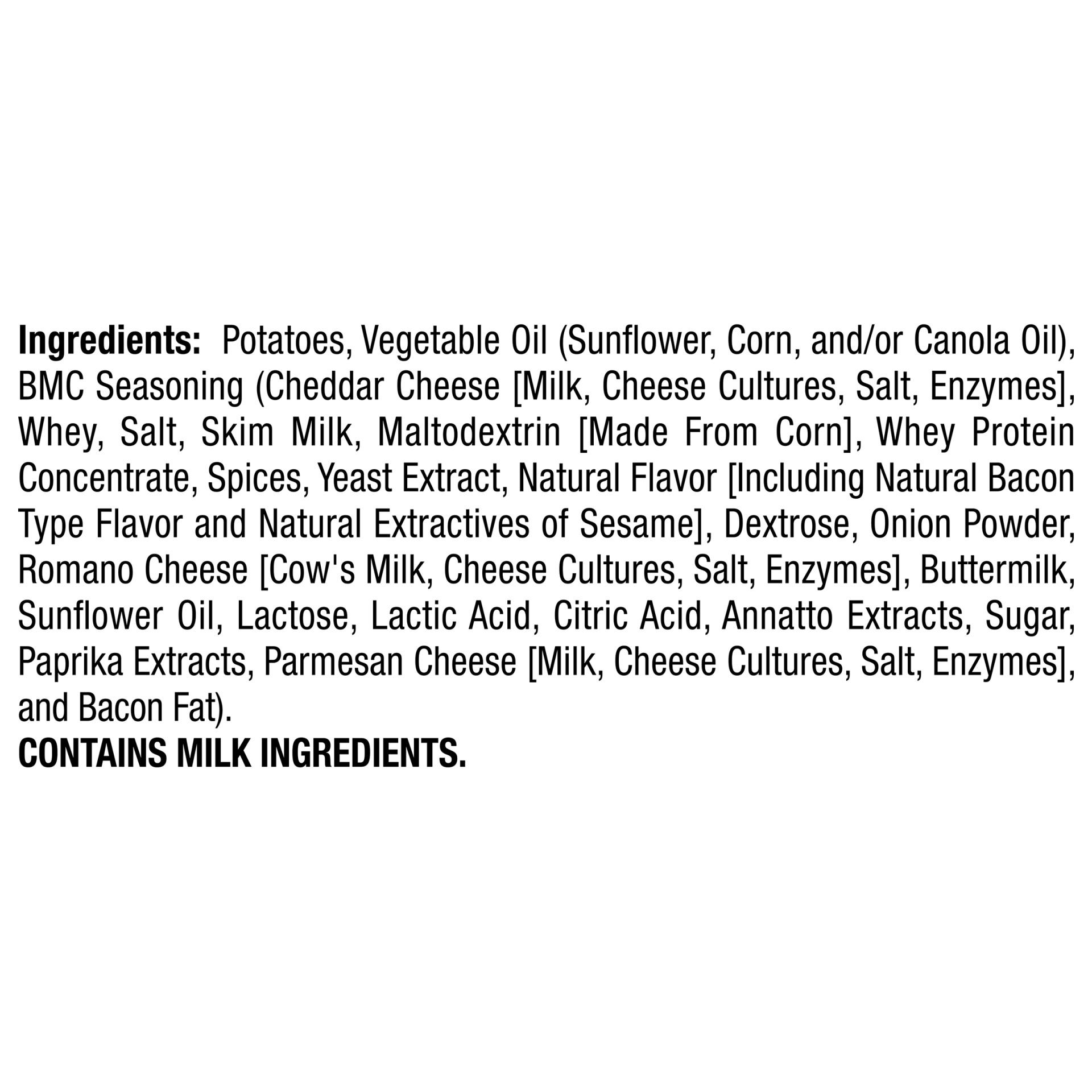 slide 3 of 3, Lay's Cheddar Bacon Mac & Cheese Flavored Potato Chips, 7.75 oz