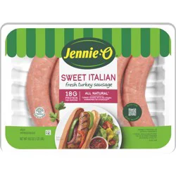 Jennie-O All-Natural Lean Sweet Italian Turkey Sausage - 19.5oz