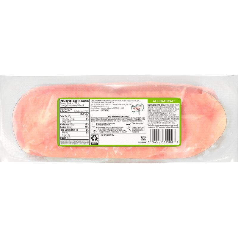 slide 2 of 6, Jennie-O All-Natural Turkey Breast Tenderloins - 24oz, 24 oz