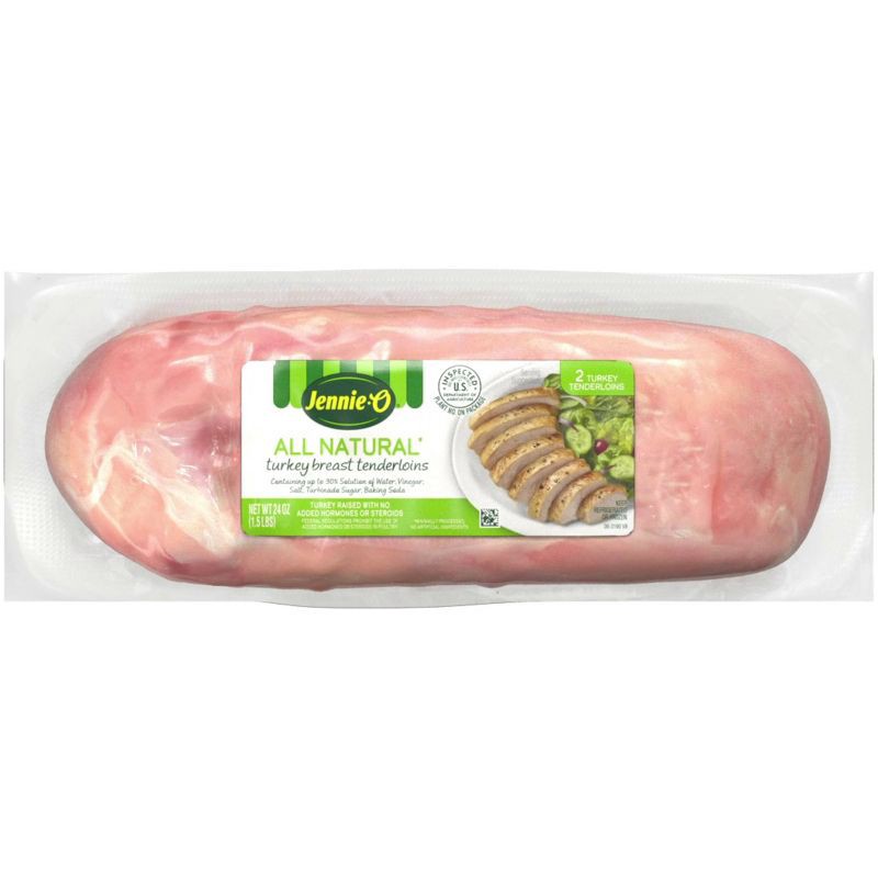 slide 1 of 6, Jennie-O All-Natural Turkey Breast Tenderloins - 24oz, 24 oz