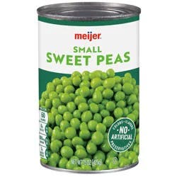 Meijer Very Small Sweet Peas - 15 oz