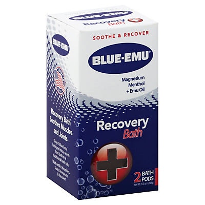 slide 1 of 1, Blue-Emu Recovery Bath Pods, 2 ct