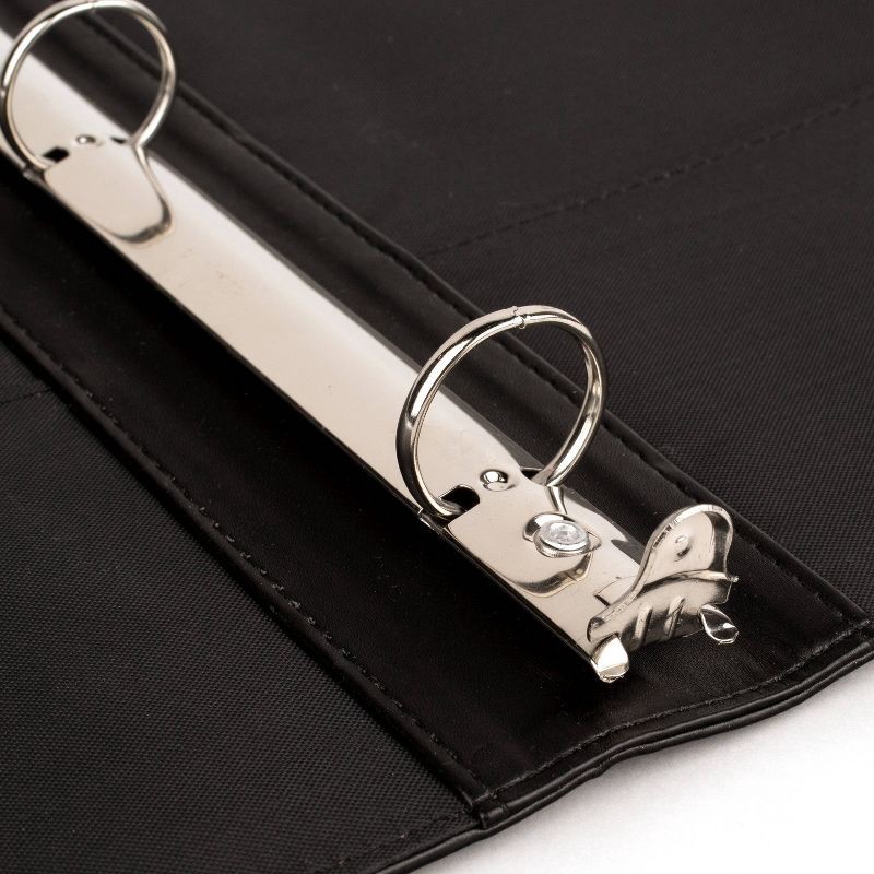 slide 4 of 7, Cambridge 1" Professional Clear View 3 Ring Binder Black, 1 ct