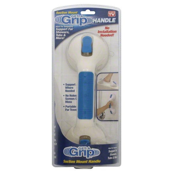 slide 1 of 1, Get A Grip Suction Mount Handle, 1 ct