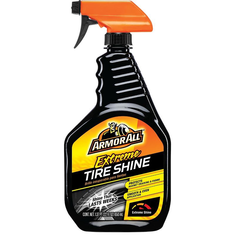 slide 1 of 9, Armor All 22oz Extreme Tire Shine Automotive Polish, 22 oz