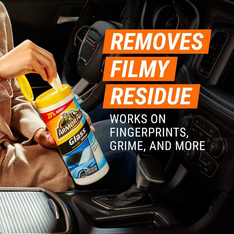 slide 3 of 9, Armor All 30ct Automotive Glass Cleaner Wipes, 30 ct