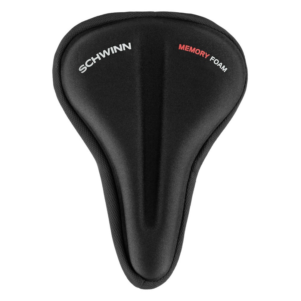 slide 4 of 6, Schwinn Sport Memory Foam Bicycle Seat Cover - Black, 1 ct