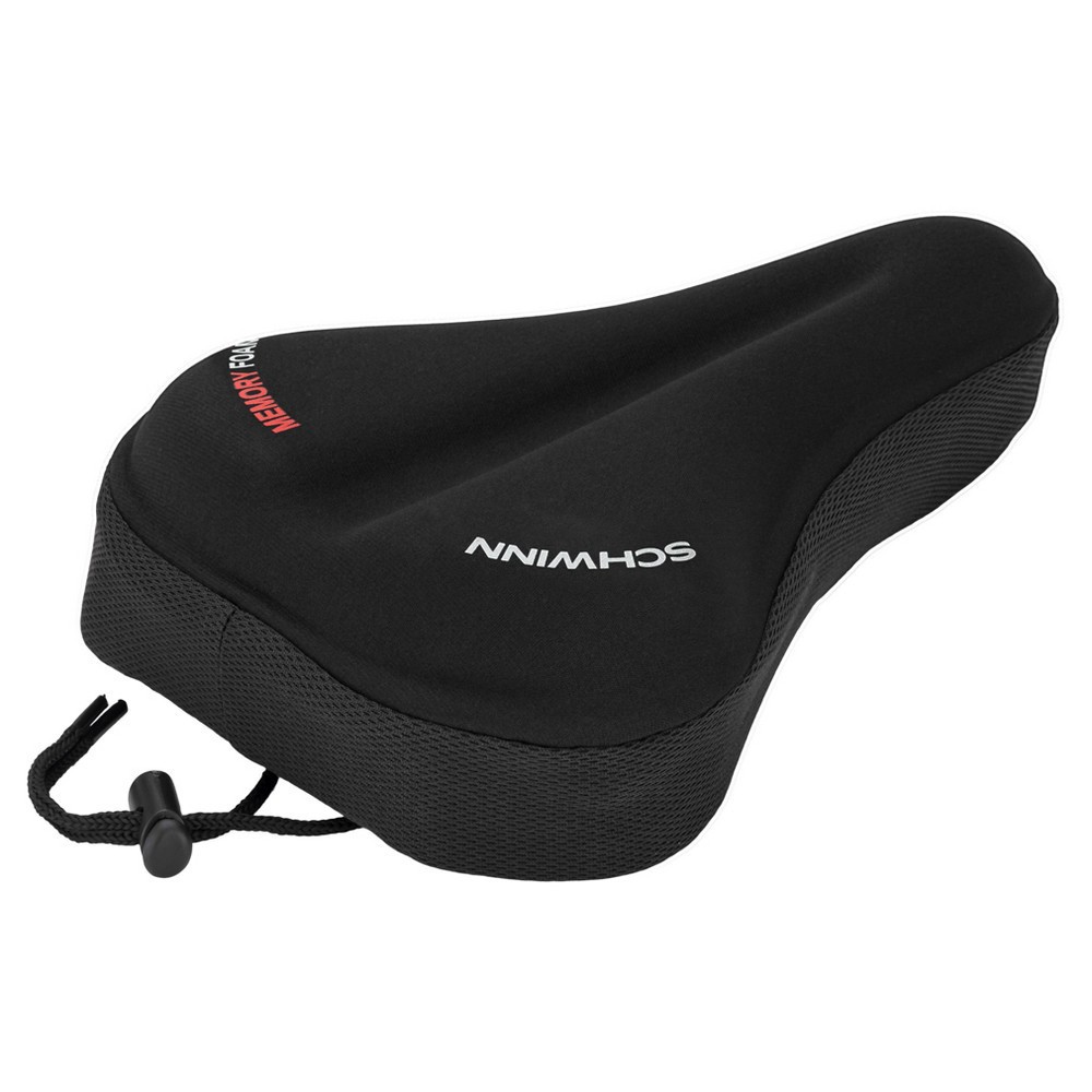 slide 5 of 6, Schwinn Sport Memory Foam Bicycle Seat Cover - Black, 1 ct