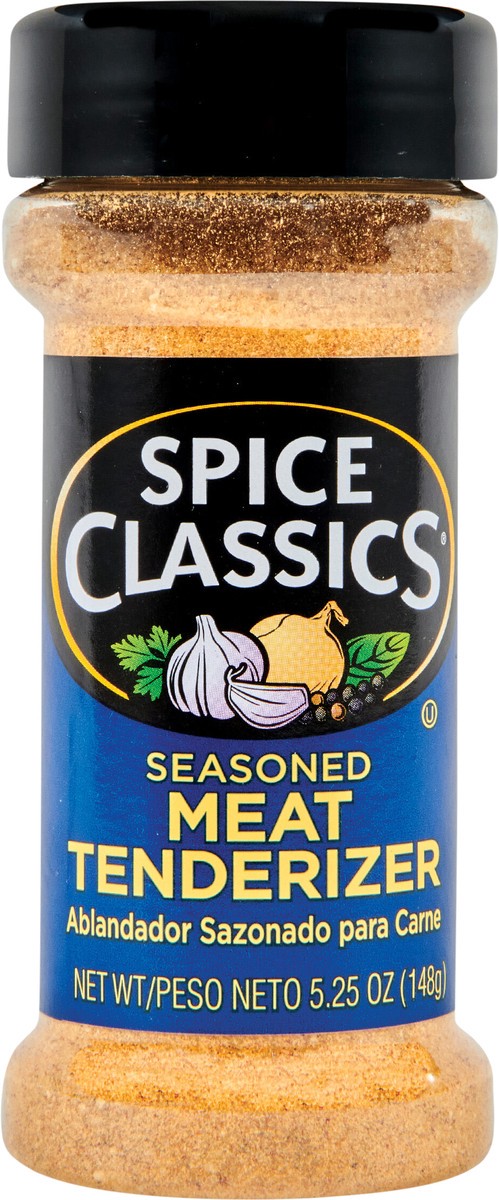 slide 5 of 13, Spice Classics Meat Tenderizer Seasoning, 5.25 oz, 5.25 oz