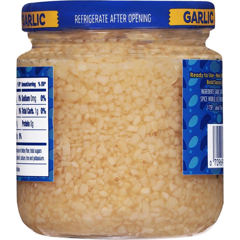 slide 2 of 9, Spice World Minced Garlic - 8oz, 8 oz