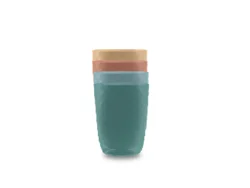 ROOM & RETREAT RR PLASTIC JUICE CUP 11.8OZ 4PK MULTI COLOR