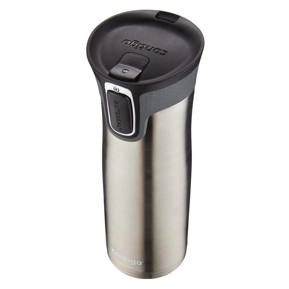 slide 3 of 4, Contigo West Loop 20oz Stainless Steel Travel Mug Silver, 1 ct