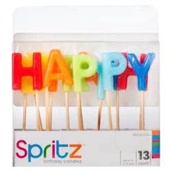 13ct Happy Birthday Pick Birthday Candle - Spritz™