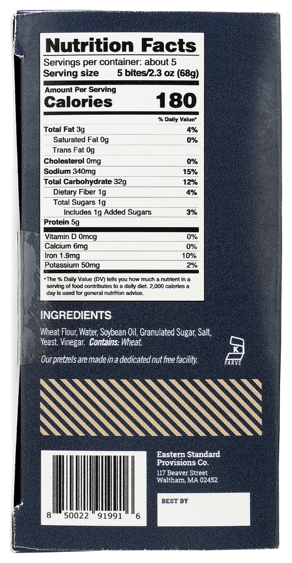 slide 3 of 5, Eastern Standard Provisions Soft Pretzel Bites, 12.5 oz