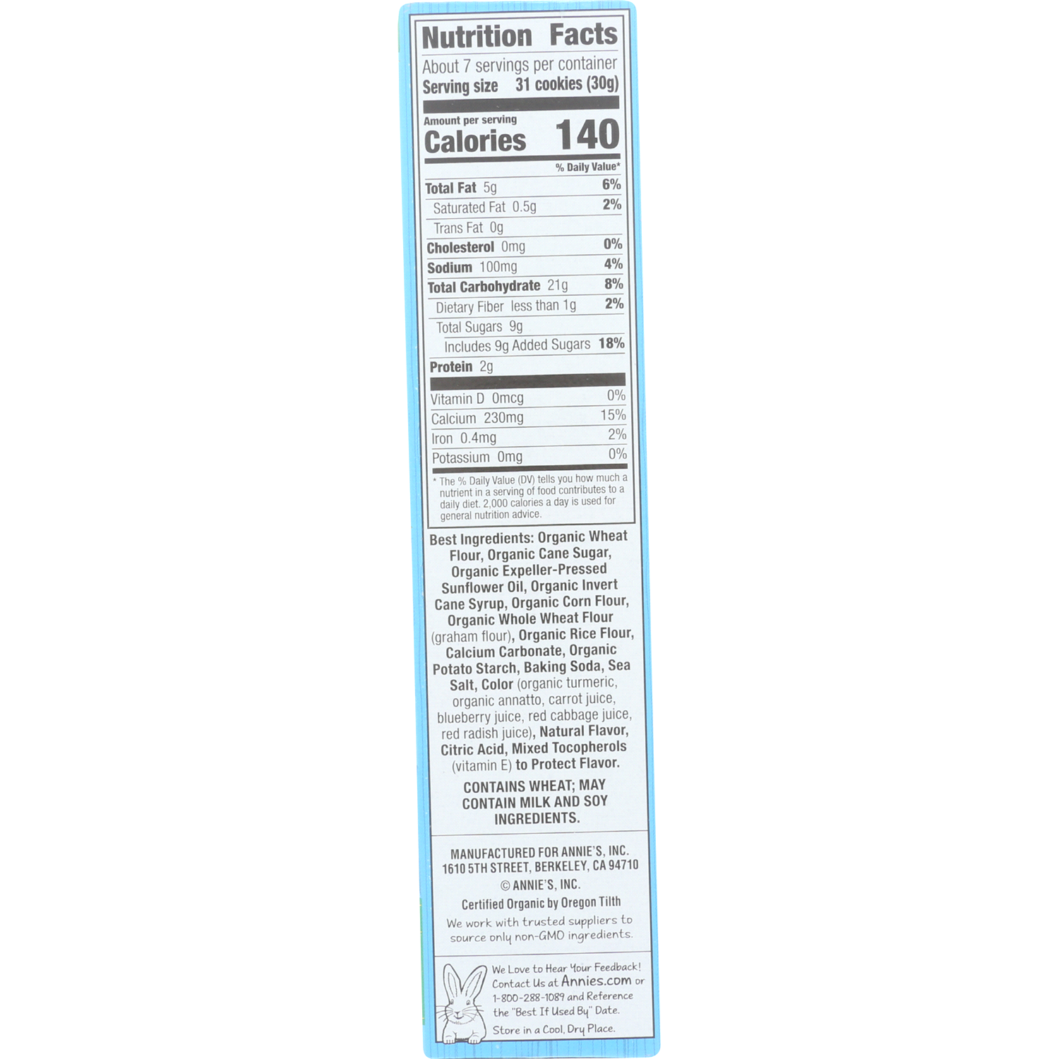 slide 3 of 4, Annie's Organic Birthday Cake Bunny Graham Snacks, 7.5 oz, 7.5 oz