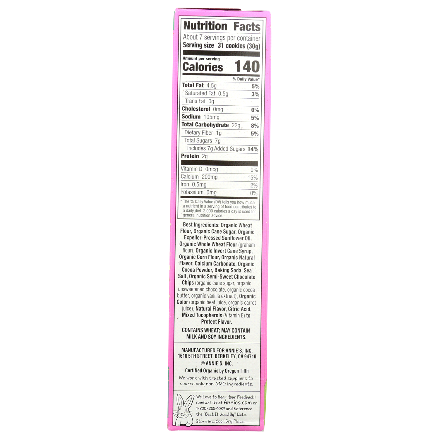 slide 3 of 4, Annie's Organic Bunny Grahams Snacks, Neapolitan, 7.5 oz, 7.5 oz