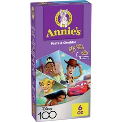 Annie's Disney Pixar Pasta and Cheddar, Made with Organic Pasta, 6 oz