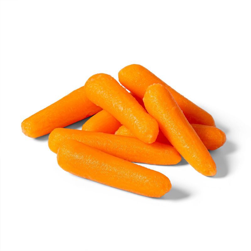 slide 1 of 2, Organic Baby Shortcut Carrots - 1lb, 1 lb