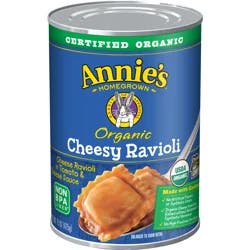 Annie's Organic Cheesy Ravioli in Tomato and Cheese Sauce, 15 oz