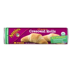 Annie's Organic Crescent Rolls, Refrigerated Dough, 8 Rolls, 8 oz