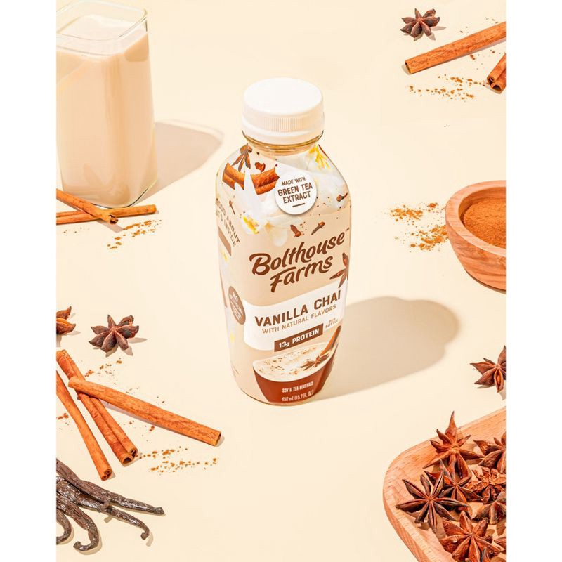 slide 5 of 5, Bolthouse Farms Perfectly Protein Vanilla Chai Tea - 15.2oz, 15.2 oz