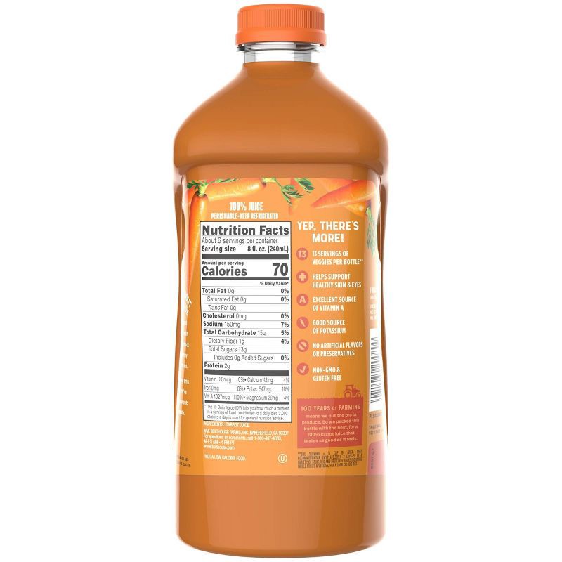 slide 4 of 5, Bolthouse Farms Carrot Juice - 52 fl oz, 52 fl oz