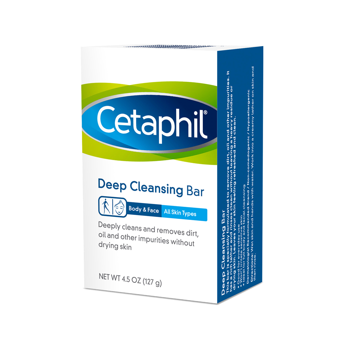 slide 1 of 1, Cetaphil Deep Cleansing Bar, 4.5 oz