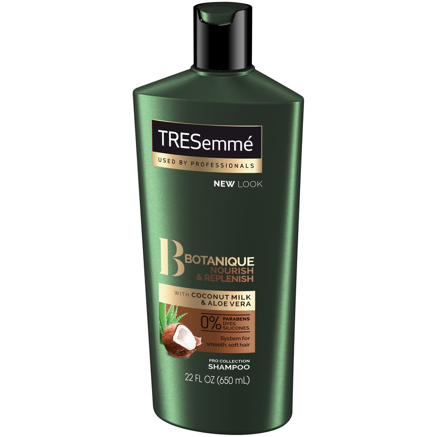 slide 4 of 5, TRESemmé Shampoo Botanique With Coconut Milk & Aloe Vera, 22 oz