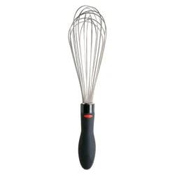 OXO 11" Balloon Whisk: Stainless Steel Wire Whisk with Grip Handle, Dishwasher-Safe, Multicolor, Ideal for Baking